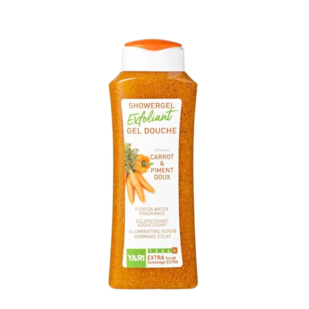 1-Yari-Exfoliant-Showergel-Carrot-and-Piment-Doux-500ml.webp Yari Exfoliant Showergel Carrot and Piment Doux 500ml - Imagen 1