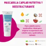 Gyada Cabello Color Vibes Mascarilla Capilar Nutritiva Y Reestructurante 200ml - Imagen 2