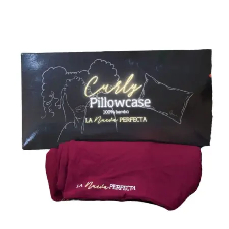 Curly Pillowcase Granate