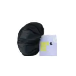 Soulta Gorro Negro POP en Satén Anti Frizz con Elástico Ajustable – Capa Sencilla Talla:M