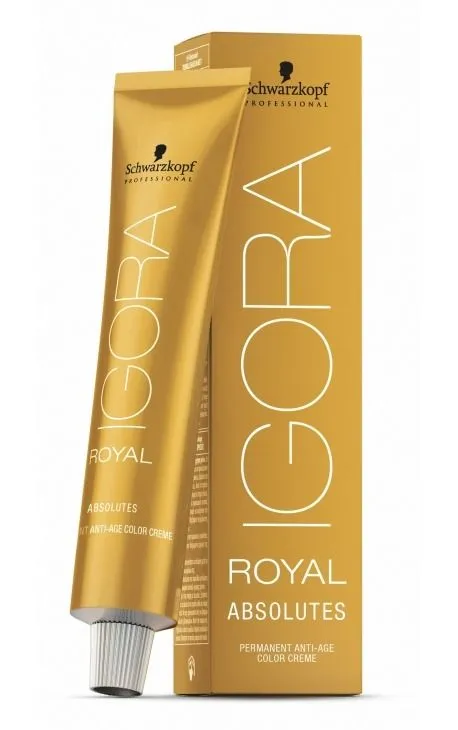 1-tinte-igora-royal-absolutes-schwarzkopf-professional.webp Schwarzkopf Professional Crema Colorante Permanente Igora Royal Absolutes 60ml - 9.50 Rubio Muy Claro Dorado Natural - Imagen 1