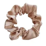 Soulta Scrunchie de Satén Oro - Imagen 2
