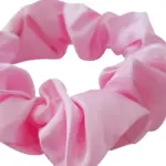 Soulta Scrunchie de Satén Rosa Pastel - Imagen 2