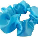 Soulta Scrunchie de Satén Aguamarina - Imagen 2