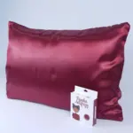 Soulta Funda de Almohada Burdeos - Imagen 2