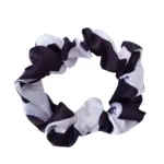 Soulta Scrunchie de Satén Patrón Vaca - Imagen 2