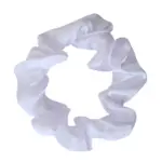 Soulta Scrunchie de Satén Blanco - Imagen 3