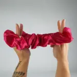 Soulta Scrunchie Secret de Satén Rosa - Imagen 3