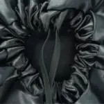 Soulta Gorro de Satén Negro - Imagen 4