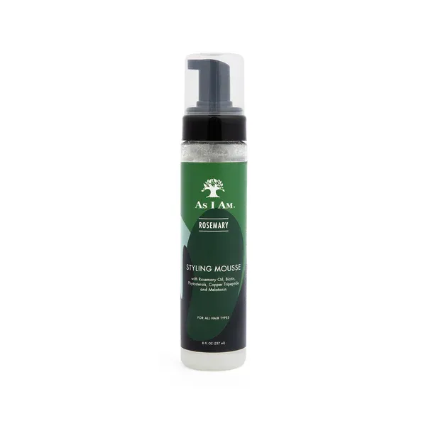 imagen_858380045391_1.webp AS I AM Rosemary Styling Mousse 237ml - Imagen 1