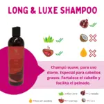 AS I AM Long and Luxe Strengthening Shampoo 355ml - Imagen 2