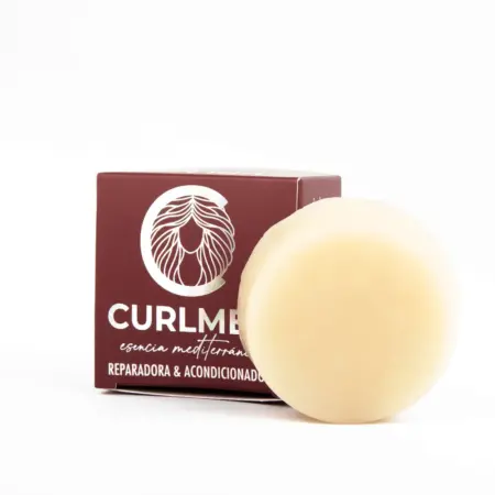 CurlMed Mascarilla Sólida de Proteínas Reparadora y Acondicionadora 50g