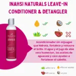 Inahsi Naturals Aloe Hibiscus Leave-In Conditioner & Detangler 226g - Imagen 2