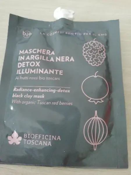 Biofficina Toscana Maschera In Argillanera Detox Illuminante 30g