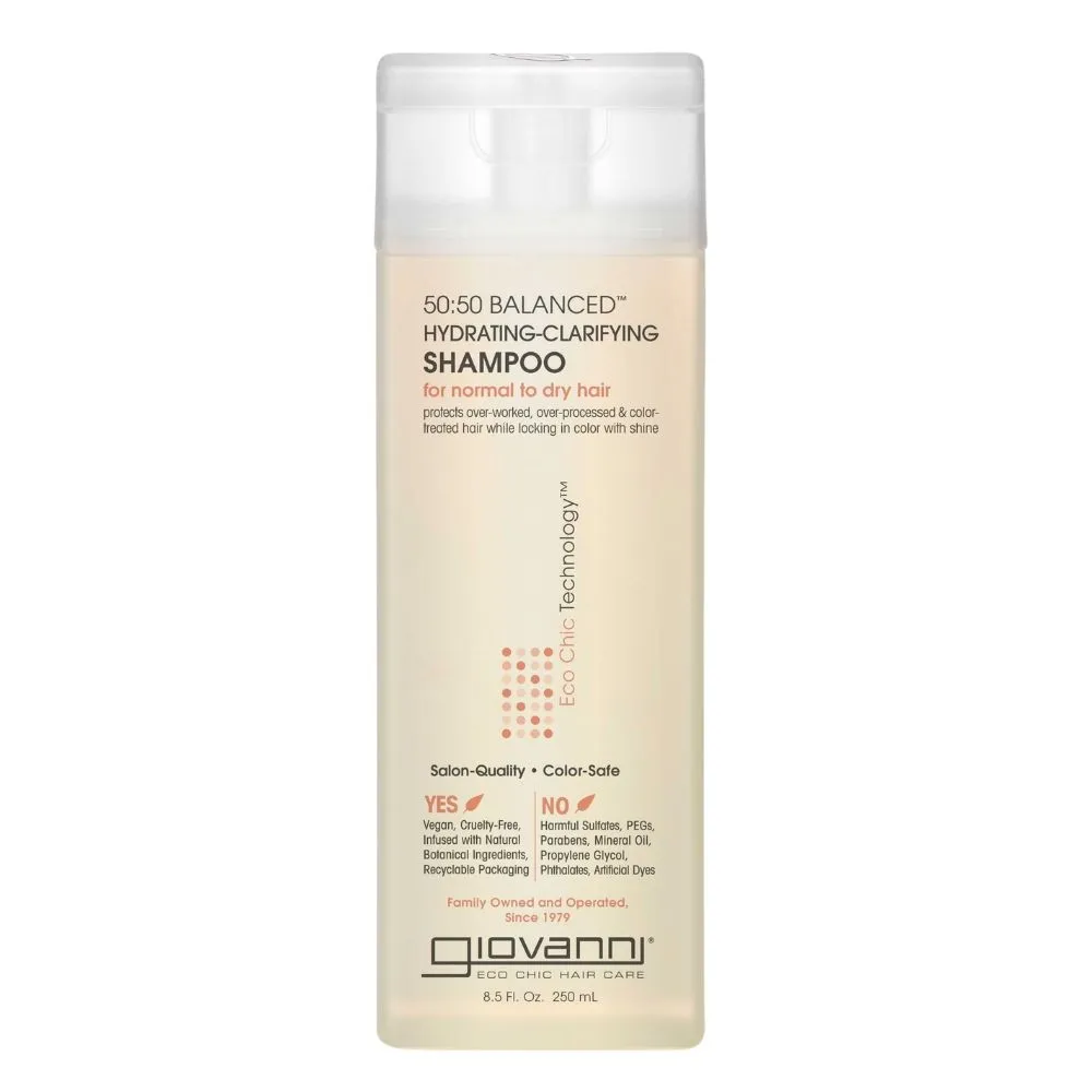 1-Diseno-sin-titulo-2023-03-01T101825.547.webp Giovanni Eco Chic 50:50 Balanced Hydrating-clarifying Shampoo 250ml - Imagen 1