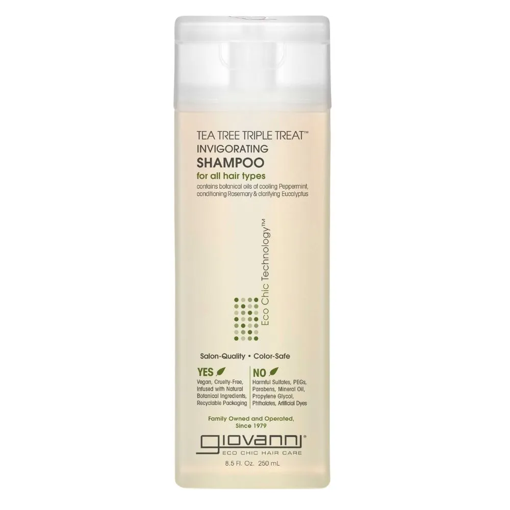 1-Diseno-sin-titulo-2023-03-01T112222.579.webp Giovanni Eco Chic Tea Tree Triple Treat Invigorating Shampoo 250ml - Imagen 1