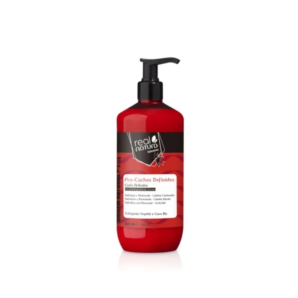 1-imagen_5600493404467_1.webp Real Natura Pro-Cachos Definidos Intensos Activador Colagénio e Coco 500ml - Imagen 1