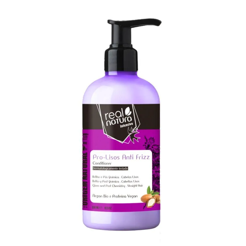 1-imagen_5600493410086_1.webp Real Natura Pro-Lisos Anti Frizz Argan Acondicionador 300ml - Imagen 1