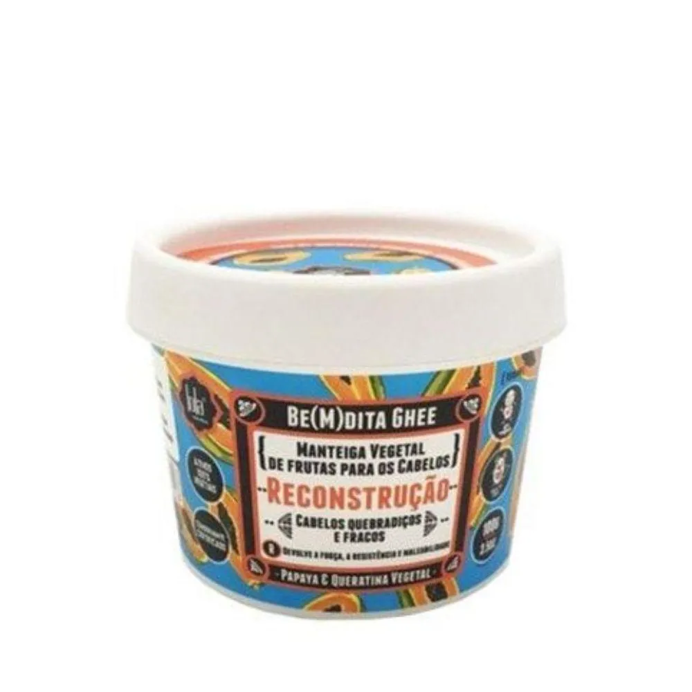 1-imagen_7899572806546_1.webp Lola Cosmetics Be(M)dita Ghee Máscara Reconstrução Papaya E Queratina Vegetal 100g - Imagen 1