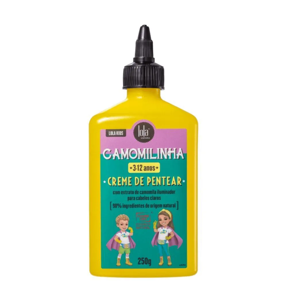 1-imagen_7899572811076_1.webp Lola Cosmetics Kids Camomilinha Creme para Pentear 250ml - Imagen 1