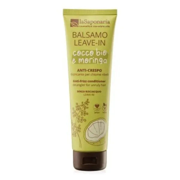 1-imagen_8054615475601_1.webp La Saponaria Acondicionador Leave In Coco orgánico y Moringa 150ml - Imagen 1