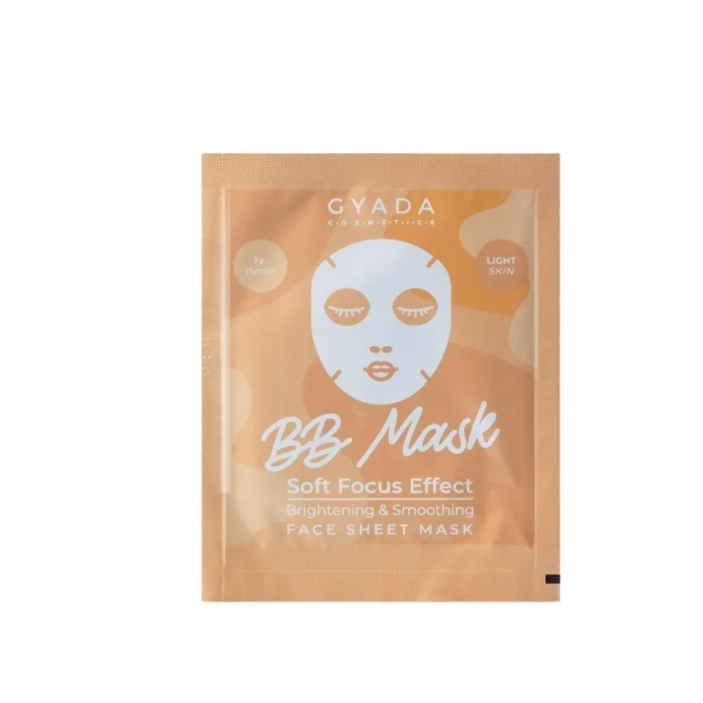 1-imagen_8054609980722_1.webp Gyada Facial BB Mask - Brightening & Smoothing Sheet Mask - Light - Imagen 1
