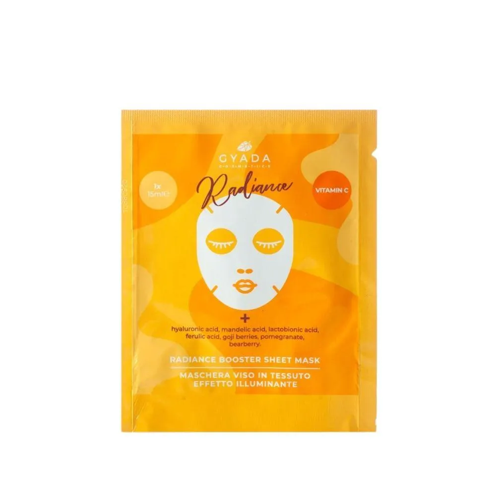 1-imagen_8054609980951_1.webp Gyada Facial Radiance Maschera In Tessuto Illuminante 15ml - Imagen 1