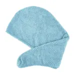 Casalfe Toalla Turbante de microfibra Azul