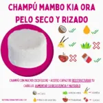 Kia Ora Champú Sólido Mambo para cabellos secos o rizados 85g - Imagen 2