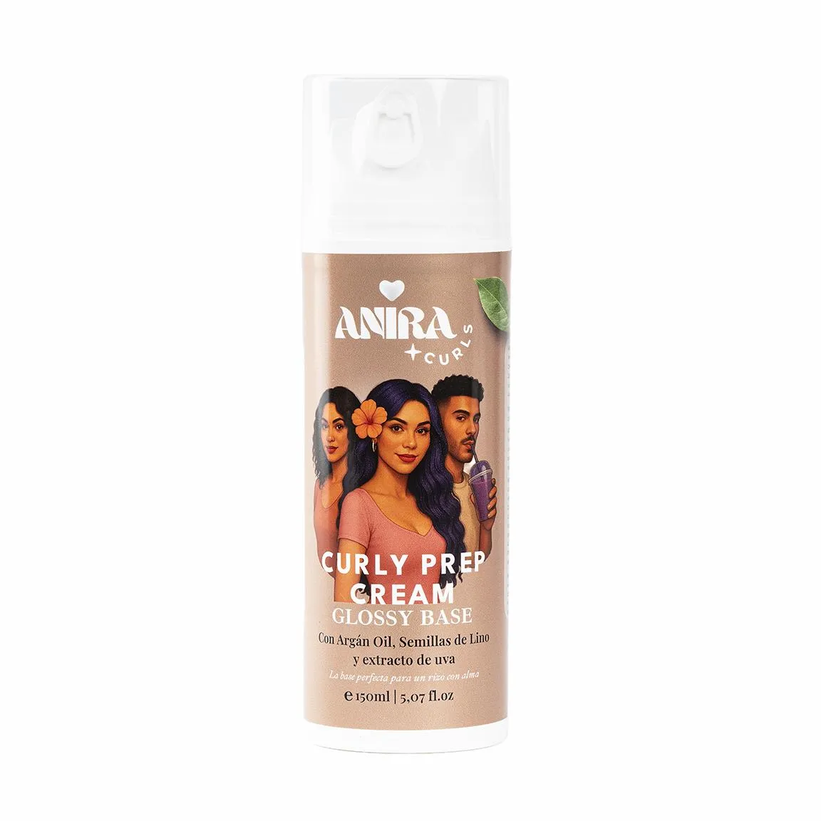 Anira Curls Curly Prep Cream Glossy Base 150ml Anira Curls Curly Prep Cream Glossy Base 150ml