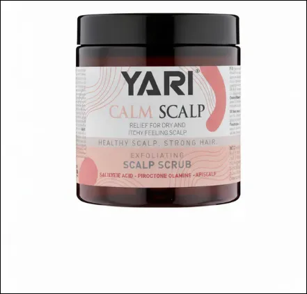 Yari Calm Scalp Dry and Itchy Exfoliating Scalp Scrub 250ml