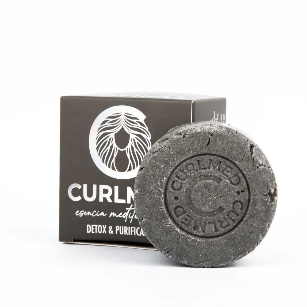 CurlMed Champú Sólido Detox y Purificante 80g CurlMed Champú Sólido Detox y Purificante 80g